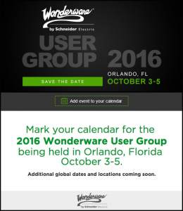 2016 Wonderware User Group @ Loews Royal Pacific Resort | Orlando | Florida | United States
